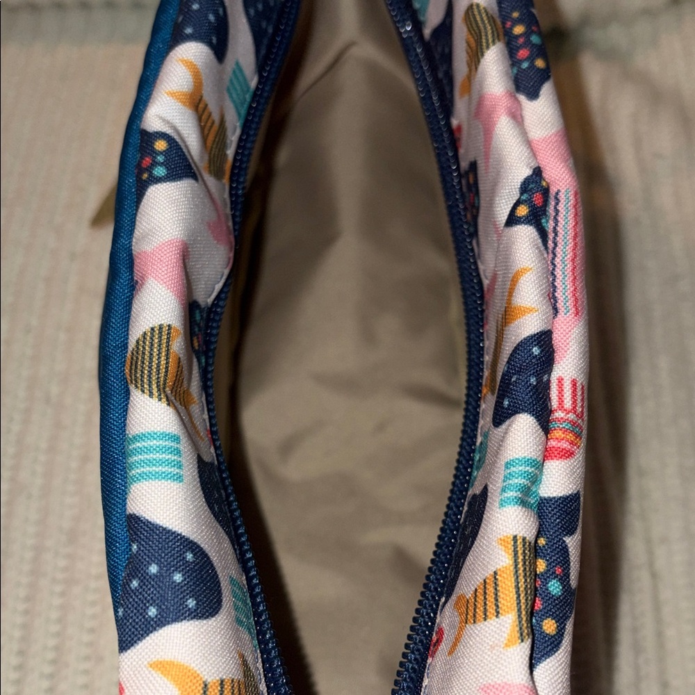 Captiva Island Fish Print Pouch - Picture 3 of 7